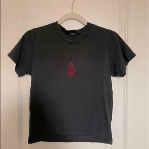 Brandy Melville Top ★ John Galt Pacsun tee with embroidered dragon
